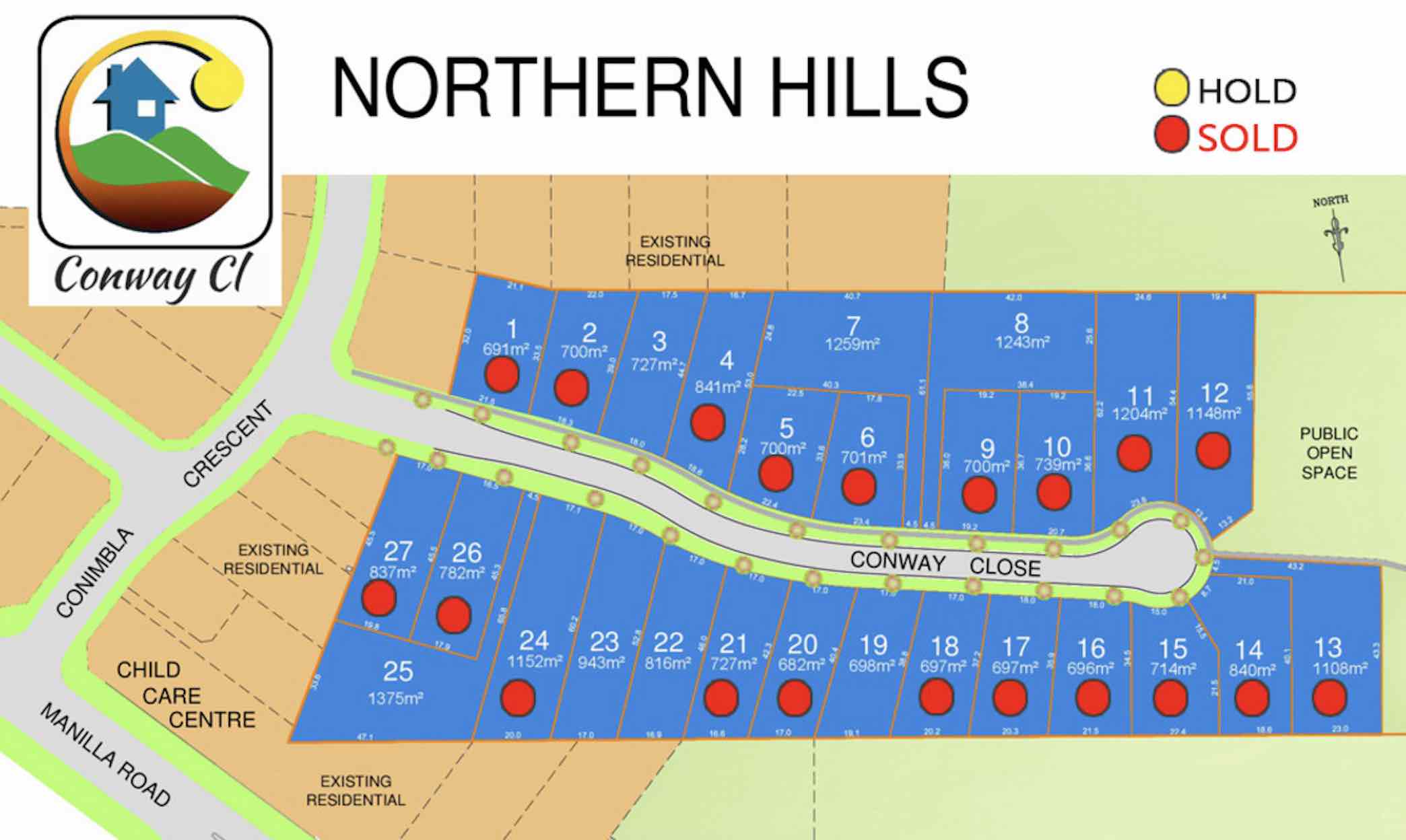 [Land for Sale] Northern Hills Estate, North Tamworth OpenLot